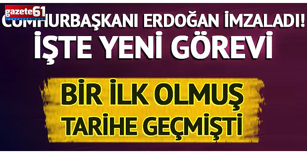 Kübra Güran Yiğitbaş'a yeni görev, Erdoğan imzaladı