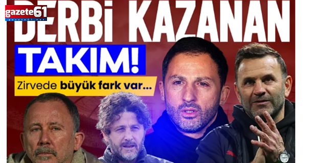 Süper Lig'de en çok derbi kazanan takım belli oldu! Zirvede büyük fark var...
