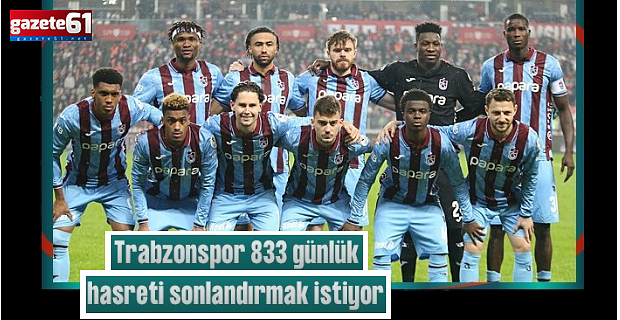 Trabzonspor'da tek düşünce Fenerbahçe derbisi! Kötü seriyi bitirmek istiyor