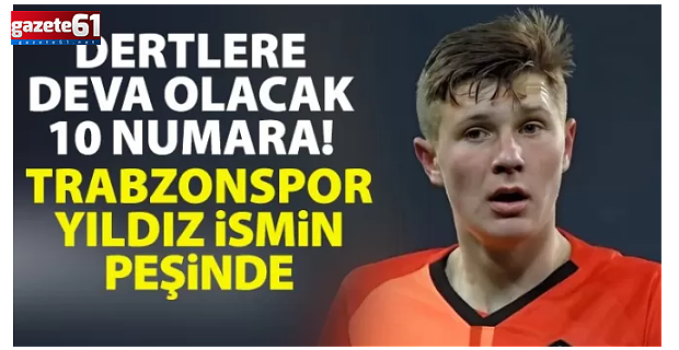 Trabzonspor transferde rotayı 10 numara çevirdi!