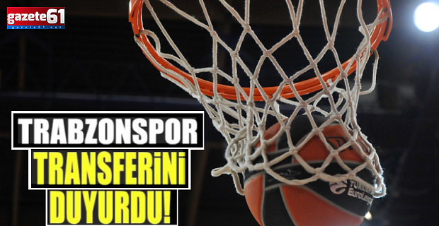 Trabzonspor yeni transferini duyurdu