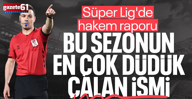 25. haftanın hakem raporu açıklandı