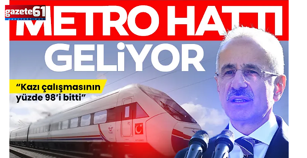 İstanbul'a seyahati 4 saatten 1,5 saate düşürecek metro geliyor!
