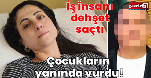 Çocukların yanında vurdu! Araçla ezmeye kalktı!