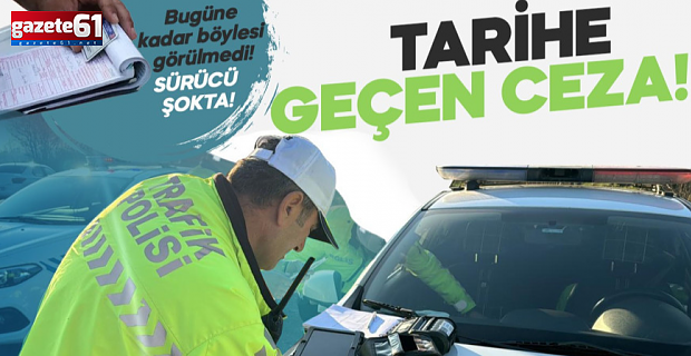 ‘Dur’ ihtarına uymayıp polis aracına çarptı, 725 bin lira ceza kesildi