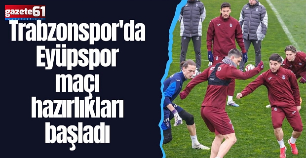 Eyüpspor maçı hazırlıkları başladı...Bouchouari geri döndü!