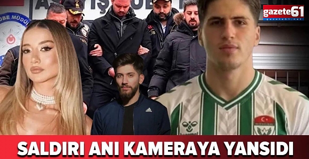 Futbolcu cinayetinde sıcak dakikalar kameraya yansıdı