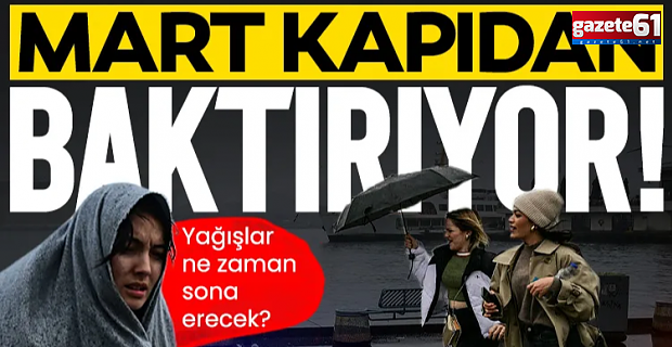 Mart kapıdan baktırıyor! Meteoroloji uyardı: O illerde kar, sağanak ve çığ! Yağışlar ne zaman bitecek?