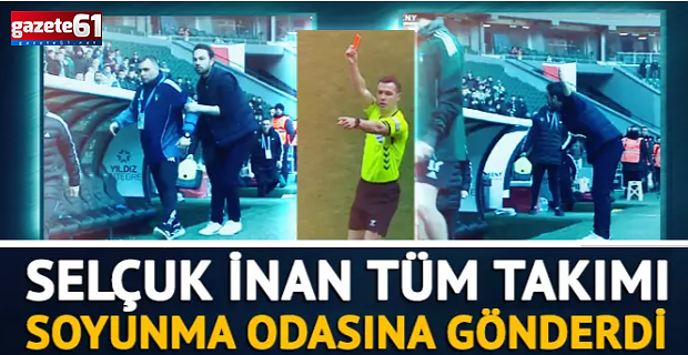 Kocaelispor'da Selçuk İnan'dan tarihi protesto!