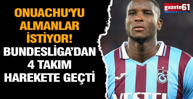 Onuachu'yu Almanlar istiyor! Bundesliga’dan 4 takım harekete geçti