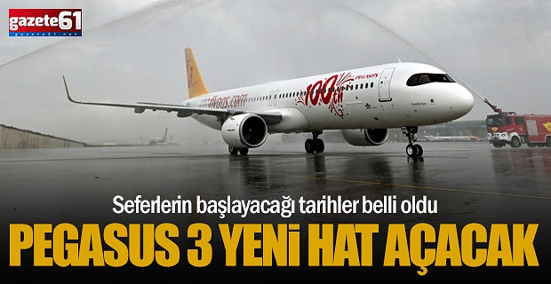 Pegasus'tan Trabzon kararı! Orta Doğu'ya 3 yeni hat açılıyor