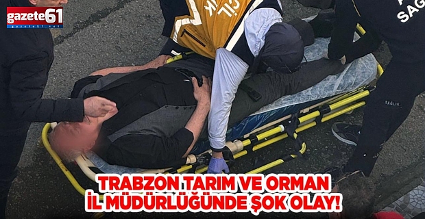 Trabzon Tarım’da Kriz: Mahkeme Kararıyla Dönen Müdür Yardımcısı İl Müdürü Hastanelik Oldu