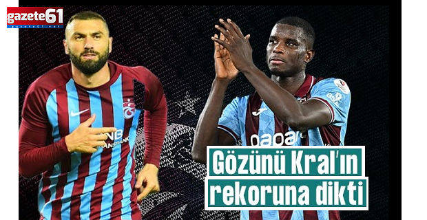 Trabzonspor'da Onuachu tarih yazmaya hazırlanıyor!