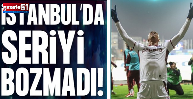 ​​​​​​​ Trabzonspor, Eyüpspor'u tek golle mağlup etti!