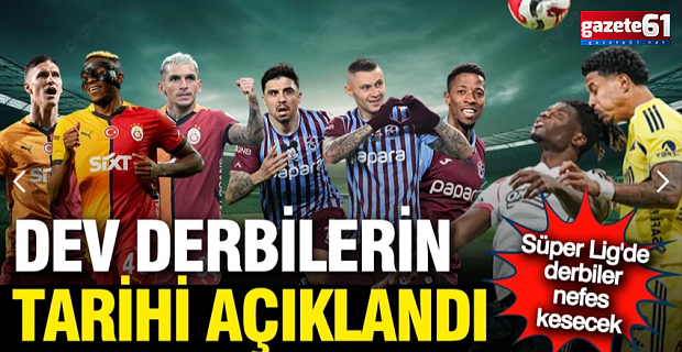 Trabzonspor - Galatasaray maçının tarihi belli oldu!