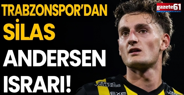 Trabzonspor’dan Silas Andersen Israrı!