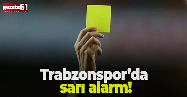 Trabzonspor’un Kayseri deplasmanında "Kart" alarmı