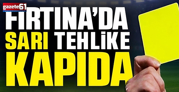 Trabzonspor’un Kayseri deplasmanında "Kart" korkusu!