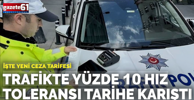 Trafikte yeni dönem! Hız düzenlemesi yürürlüğe girdi