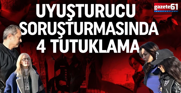 Ünlülere yönelik uyuşturucu operasyonunda yeni gelişme! 4 ünlü isim tutuklandı