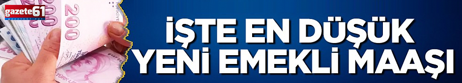 En düşük yeni emekli maaşını "şimdiden" açıkladı!