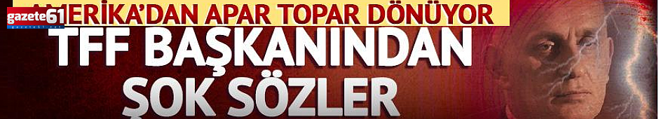 TFF Başkanı’ndan olay sözler: “Köpeksiz köy bulmuşlar”