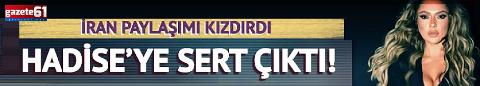 Fulya Öztürk'ten Hadise'ye İran tepkisi! Paylaşıp sildi
