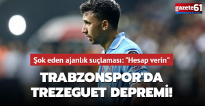 Trabzonspor#039;da Trezeguet depremi!