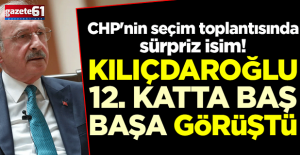 Kılıçdaroğlu İmamoğlu ile 12. katta görüştü