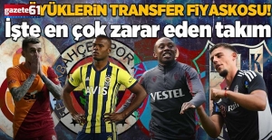 4 büyüklerin transfer fiyaskosu! 