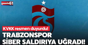 Trabzonspor siber saldırıya uğradı!KVKK'dan açıklama geldi
