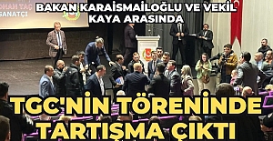 Trabzon#039;da bakan ve vekil tartıştı