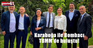 Karaboğa ile Bombacı TBMM'de buluştu!