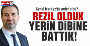 Seçim gecesi rezil olduk, yerin dibine battık...