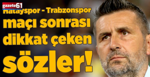  Spor yazarları, Hatayspor - Trabzonspor maçını değerlendirdi