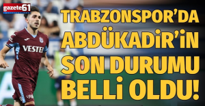 Trabzonspor'da Abdülkadir Ömür gelişmesi
