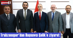 Trabzonspor'dan Başsavcı Çelik’e ziyaret!