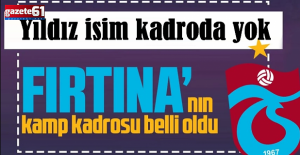 Trabzonsporun Sivasspor maçı kamp...