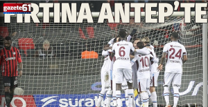 FIRTINA ANTEP'İ VURDU!