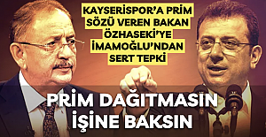 İmamoğlu'ndan Mehmet Özhaseki'ye flaş sözler!Prim dağıtmasın İşine baksın