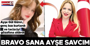 Taciz mağdurunu savcı kurtardı