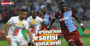 Trabzonspor Evinde Kaybetti