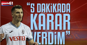 Trabzonsporlu Thomas Meunier açıklamalarda bulundu!