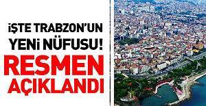TÜİK, Trabzon'un nüfusunu açıkladı?