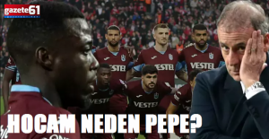 Trabzonspor maçını değerlendirdi! "Hocam neden Pepe?"