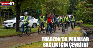Trabzon'da 11. Yeşilay Bisiklet Turu heyecanı!