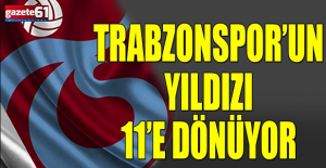 Trabzonspor'da yıldız isimden müjdeli haber