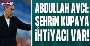 Trabzonspor'da Abdullah Avcı: Şehrin kupaya ihtiyacı var
