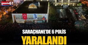 Bakan Yerlikaya duyurdu: Saraçhane'deki gösterilerde 6 polis yaralandı