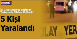Kürtün’de İki Grup Arasında Silahlar Kavga